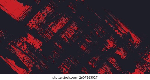 Latest luxury orange, red and black grunge brush abstract vector design eps10.