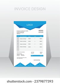Latest and marvelous invoice design template. 