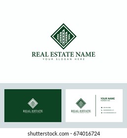 Latest and modern Flat logo design template for Real Estate ,Hotel ,Building ,Property in vactor eps 10 