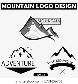 The latest mountain logo design collection