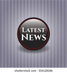 Latest News dark emblem
