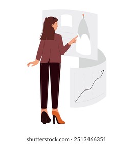 El último paquete de Ilustraciones planas de inicio de negocios 

