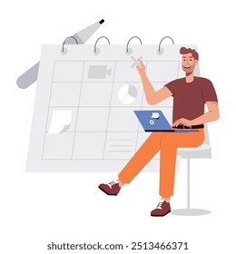 Último pacote de ilustrações simples de inicialização de negócios 

