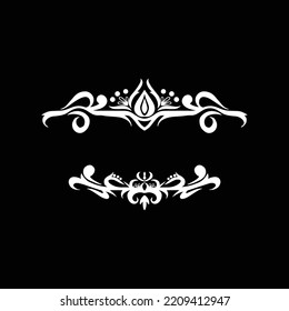 El último conjunto de ornamentos caligráficos con un estilo elegante. Decoraciones antiguas - Ornamentos caligráficos, marcos, divisores, bordes, marcos y líneas. Para invitaciones, carteles, afiches, plaquetas, ba
