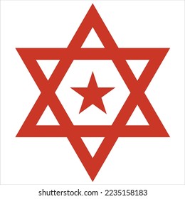 latest star in new year vector logo design