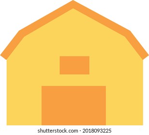 Latest and Trending icon of barn for web and mobile.
