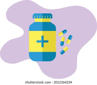 Latest and Trending icon of capsules for web and mobile.