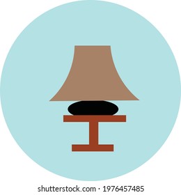 Latest and Trending icon of lamp.