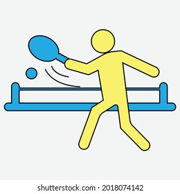 Latest and Trending icon of table tennis for web and mobile.