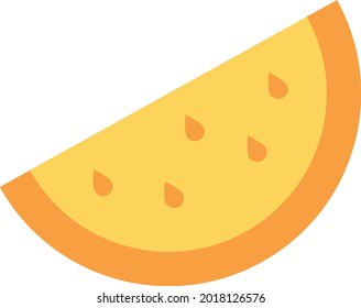 Latest and Trending icon of water melon for web and mobile.