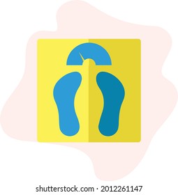 Latest and Trending icon of weight machine for web and mobile.