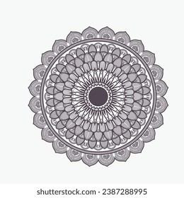 Latest vintage mandala design vector