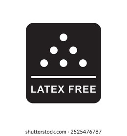 latex free icon black graphic design illustration isolated white background