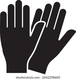 latex gloves icon vector illustration.