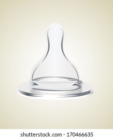 Latex nipple for kid