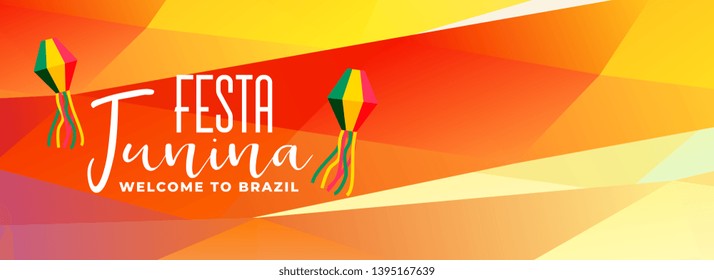latin americal festa junina brazil festival banner