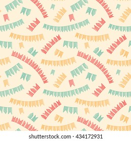 Latin American holiday, the June party of Brazil. Pattern. Vector illustration