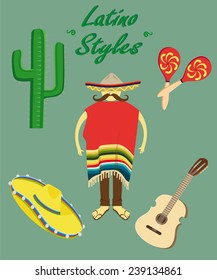 Latin American style of depicting objects