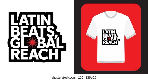 Cópia arquivada em 15 de julho de 2015 "Latin Beats, Global Reach Vetor Art T-Shirt Design For Billboard Latin Music Week" . A música conecta o mundo.