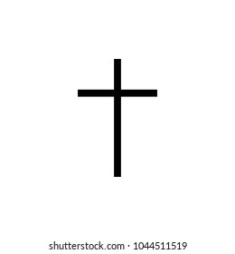 Latin cross icon. Elements of cross icon. Premium quality graphic design. Signs and symbol collection icon for websites, web design, mobile app, info graphics on white background
