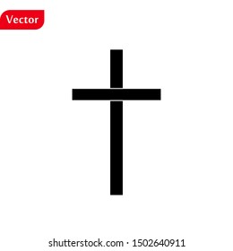 Latin cross icon. Elements of cross icon. Premium quality graphic design. Signs and symbol collection icon for websites, web design, mobile app, info graphics on white background