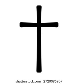 Latina Cross Icon Symbol Simple Calvary