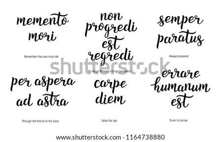 Latin Quotes Best Latin Mottos Latin Stock Vector Royalty Free Stunning Latin Motivational Quotes Latin Quotes Best Latin Mottos Latin Stock Vector Royalty Free Stunning Latin Motivational Quotes