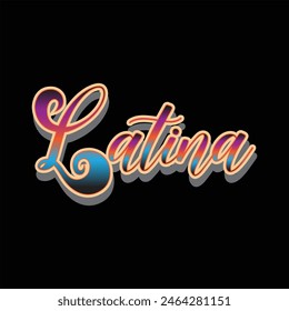 Latina Hispanic Mexico T-shirt Graphics Vector