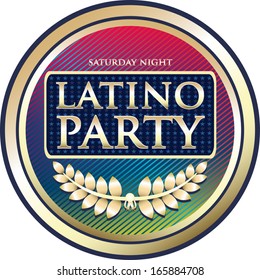 Latino Party Exotic Label