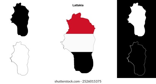 Lattakia Governorate Gliederungsplan