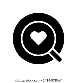 latte art icon symbol vector template