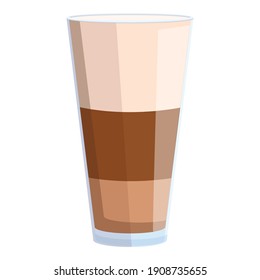Icono de cristal de cierre. Dibujo del icono del vector de vidrio de lata para diseño web aislado en fondo blanco