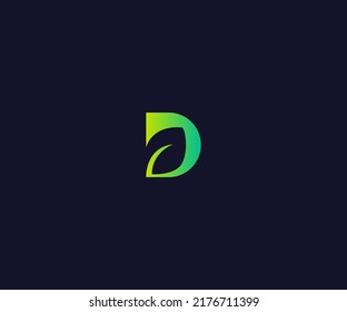 Latter D Logo Vector Template Abstract Monogram Symbol