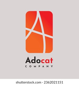 A latter design very professional and beautiful design for your company software houses and business only one of the best logo on shutterstock