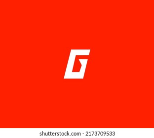 Latter G Logo Template vector Abstract Monogram Symbol	