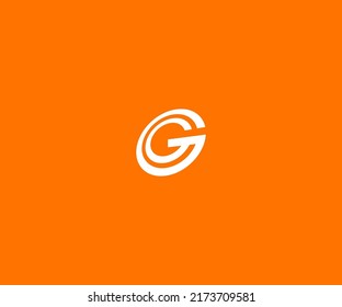 Latter G Logo Template vector Abstract Monogram Symbol	