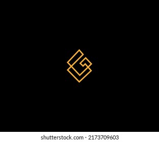Latter G Logo Template vector Abstract Monogram Symbol	