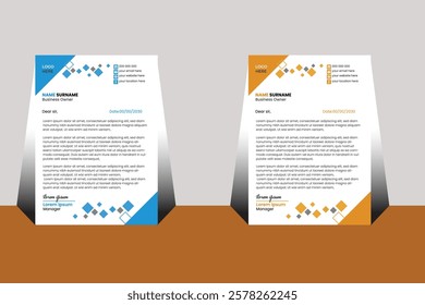 Latter Head Design, Creative Business Latter Head Corporate company letterhead, 