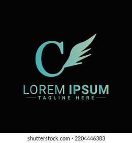 diseño de ilustración vectorial de logotipo de cabeza secundaria