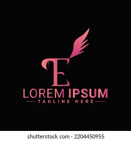 latter head logo vector illustration design