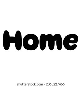 Latter Home Vector Design File