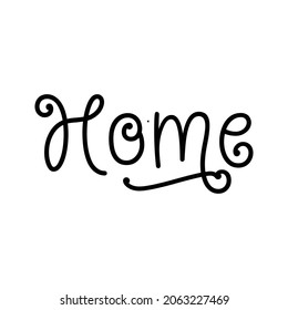 Latter Home Vector Design File