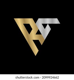 Latter Icon RC Vector Logo Design