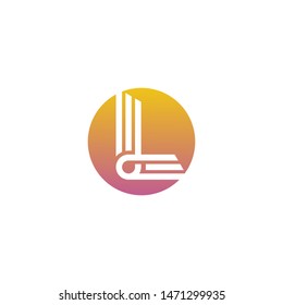 Latter L  logo icon design - vector