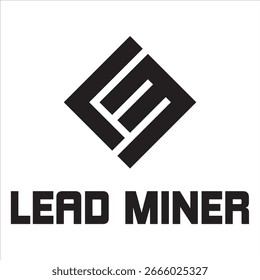 El último logotipo de LM presenta un diseño elegante y moderno con letras atrevidas, perfecto para la marca, la identidad empresarial y el marketing, creando una impresión profesional y memorable.