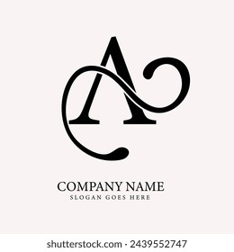 AS Latter diseño de logotipo - Latter diseño de logotipo