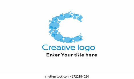 Latter Logo design for Creativity , creative logo C Latter Logo