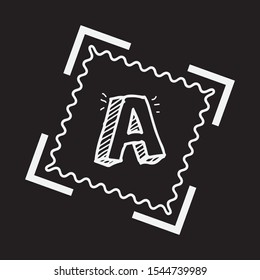 A latter logo design eps