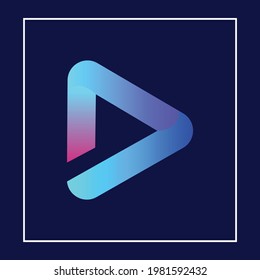 A latter logo design in modern style