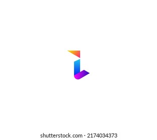 Latter i Logo Template vector Abstract Monogram Symbol